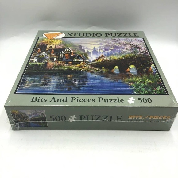 Bits and Pieces Studio Puzzle Set of 2 NIB - Picture 12 of 15